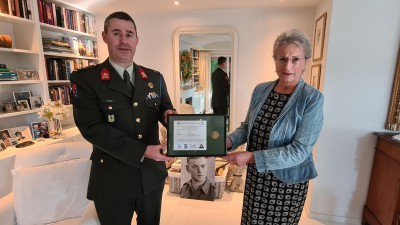 Regimentsmunt voor Pia van der Molen Regimentsmunt voor Pia van der Molen